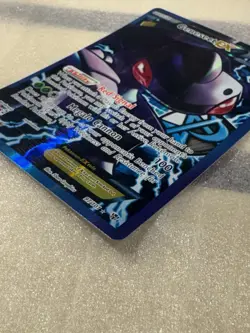 Pokemon Genesect EX TCG Full Art Holo Card Team Plasma 97/101 Plasma Blast - Image 5