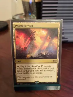 Prismatic Vista Land Card Magic: The Gathering - Image 1