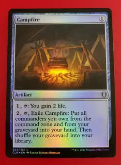 1x Campfire | FOIL | Battle for Baldur's Gate | MTG Magic Cards - Image 1