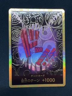 DON Card Charlotte Katakuri Gold Frame THE BEST ONE PIECE Card Japanese PRB-01 - Image 1