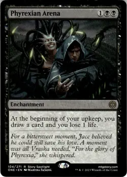 2023 Phyrexia: All Will Be One Phyrexian Arena #104 Light Play - Image 1