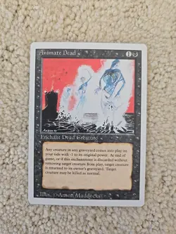 Magic The Gathering Revised Edition Animated Dead And Nightmare - Image 2