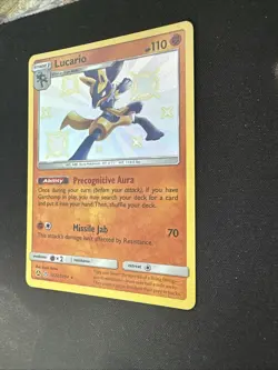 Lucario SV22/SV94 Hidden Fates: Shiny Vault Holo 2019 Pokemon Card NM - Image 5