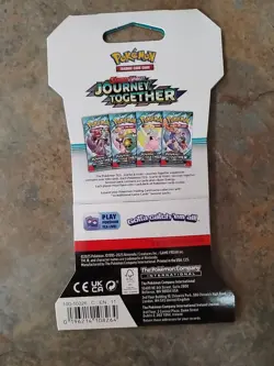 4 Sealed Pokemon Trading Card Games Scarlett And Violet Journey Together - Image 4
