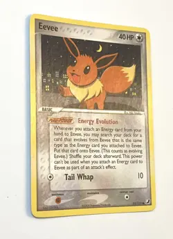Eevee 55/115 Unseen Forces Pokemon Card Eeveelution LP- Light Play Minus - Image 3
