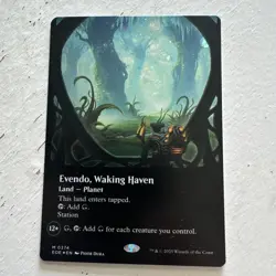Evendo, Waking Haven (Borderless) (Galaxy Foil) Edge of Eternities Foil - Image 1
