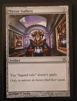 Mirror Gallery Betrayers of Kamigawa NM Magic: The Gathering Card 154/165 BoK - Image 1