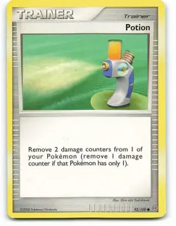 POKEMON CARD POTION 92/100 ITEM POKEMON TCG CCG - Image 1