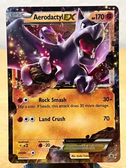 XY Promo Aerodactyl EX XY97 Holo Promo Pokemon LP - Image 1