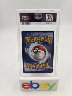 2022 POKEMON SWSH SILVER TEMPEST 202/195 LUGIA VSTAR SECRET RAINBOW RARE PSA 8 - Image 2