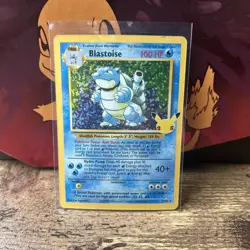 Pokemon Classic Collection Blastoise Holo LP 2/102 Celebrations Mint Condition - Image 1