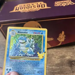 Pokemon Classic Collection Blastoise Holo LP 2/102 Celebrations Mint Condition - Image 3
