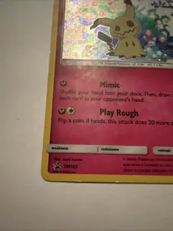 The Pokemon Company Mimikyu SM163 SM Promo Holo 70 HP Basic English - Image 3