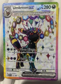 Pokemon TCG SVP Promo Espeon ex Umbreon ex Holo Lot 2 Cards English 175 176 - Image 3