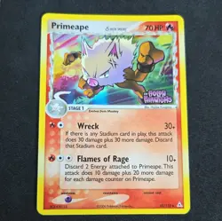 Pokemon Primeape 50/110 EX Holon Phantoms Delta Species Reverse Holo NM - Image 1