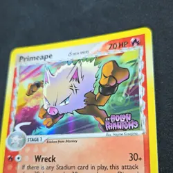 Pokemon Primeape 50/110 EX Holon Phantoms Delta Species Reverse Holo NM - Image 3