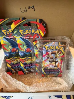 Pokemon Phantasmal Flames Booster Packs set of 4 Sealed English Lot #9 - Image 1