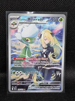 Pokemon TCG 6-Card Holo Full Art Lot N's Zoroark ex Cynthia's Roserade - Image 4
