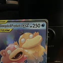 Pokemon Slowpoke & Psyduck GX TAG TEAM Ultra Rare Holo 35/236 250HP - Image 4