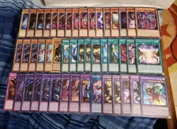 Yugioh 47 Card Evil Hero Deck Core Fusion Destiny Phoenix Enforcer Infernal Rage - Image 1