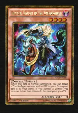 Premium Gold: Return of the Bling #PGL2-EN009 Tristan, Knight of the Underworld - Image 1