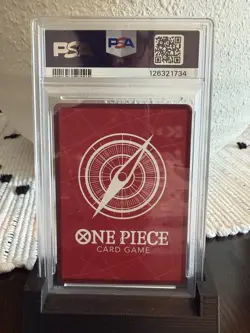 Bandai One Piece Shanks PSA Mag Exclusive EN PSA 10 OP09-001 - Image 2