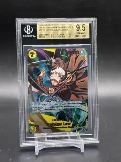 2025 One Piece The Best PRB Vol 2 #OP10-119 Trafalgar Law SP BGS 9.5 - Image 1