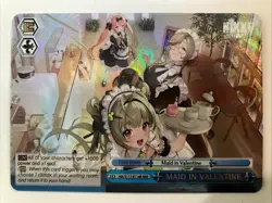 Weiss Schwarz: Goddess of Victory: Nikke- NIK/S117-E114R MAID IN VALENTINE RRR - Image 1
