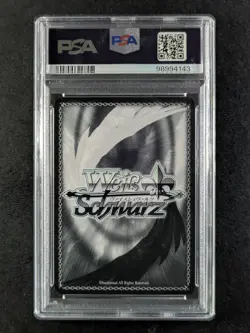 2017 Weiss Schwarz SILVER HAIR BEAUTY EMILIA #S46-059 Re:Zero Double Rare PSA 10 - Image 2