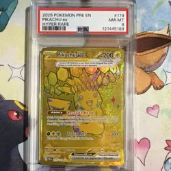 Pokemon Pikachu ex Prismatic Evolutions 179/131 Hyper Rare 200 HP English Card - Image 1