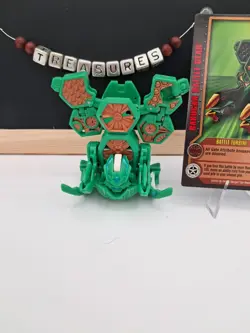 Bakugan Ventus Strikeflier W/Battle Turbine Bronze Set Gundalian Invaders W/Card - Image 2
