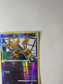 Alakazam 38/111 Reverse Holo Pokemon Card Rising Rivals - Image 4