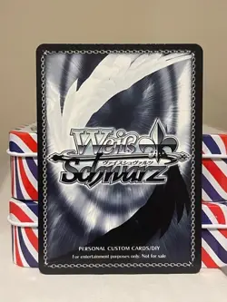 (A1) Custom Weiss Schwarz Anime Waifu Holo Card - Image 2