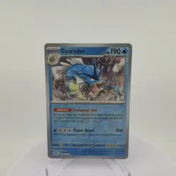 Pokemon Card Gyarados Scarlet & Violet 151 Reverse Holo Rare 130/165 Near Mint - Image 1