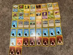 German Pokemon Card Lot – Base Set / Jungle / Fossil – WotC – Mixed Conditions - Image 1