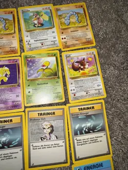 German Pokemon Card Lot – Base Set / Jungle / Fossil – WotC – Mixed Conditions - Image 3