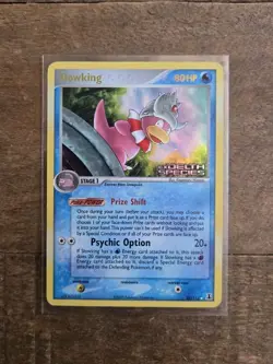 Pokemon TCG Slowking Card - EX Delta Species 28/113 Reverse Holo Rare Stamped - Image 1