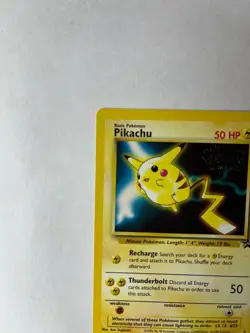 Pikachu 4 Promo Pokemon Card - Image 3