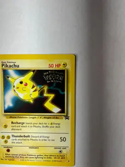 Pikachu 4 Promo Pokemon Card - Image 4
