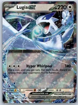 Lugia ex Holo Double Rare SV: Prismatic Evolutions 082/131 NM Pokemon card - Image 1