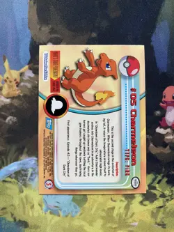 Charmeleon Topps Blue Label #5 Pokemon trading card - Image 2