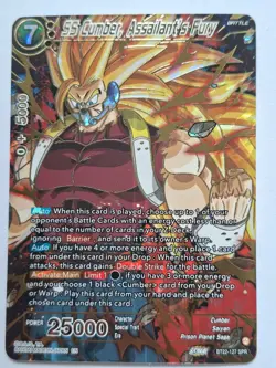 BT22-127 SPR SS CUMBER Assailant’s Fury Dragon Ball Super Card Critical Blow - Image 1