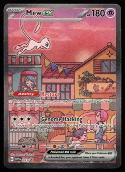 Mew ex 053 Holo Scarlet & Violet 151 Promo Pokemon Card - Image 1