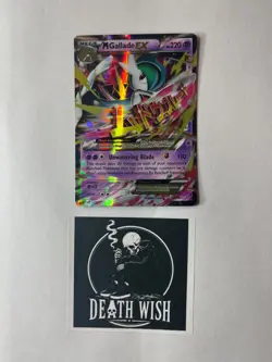 M Gallade EX 35/108 Pokemon Card Roaring Skies - Image 1