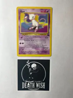 Mew 8 Black Star Promo Pokemon Card - Image 1
