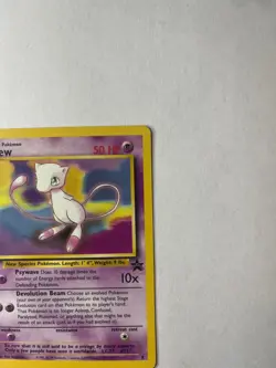 Mew 8 Black Star Promo Pokemon Card - Image 4