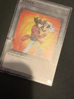 Token Jaden Yuki TKN4-EN019 Super Rare Holo Unlimited Edition YuGiOh Card TCG LP - Image 2