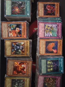 Vintage Yu-Gi-Oh Bulk 1500+ Cards Non Foil Almost ALL NM Mixed 1st & Unlimited - Image 2