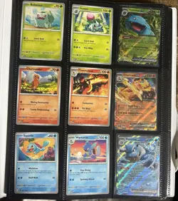 Pokemon Base Set Card Lot Scarlet Violet 151 compete set 1-151 - Image 1