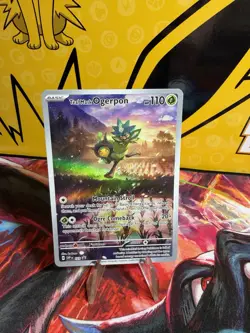 Teal Mask Ogerpon 123 Sv: Scarlet & Violet Promo Cards Holo - Image 1